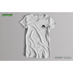 Koszulka damska JasMud 4x4 - T-shirt Premium NADRUK biała