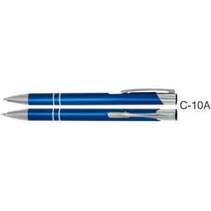 Długopis metalowy Cosmo - niebieski mat C-10A