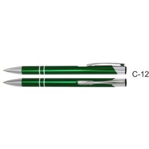 Długopis metalowy Cosmo - zielony C-12