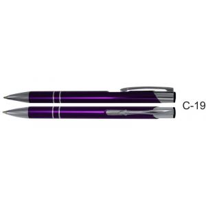 Długopis metalowy Cosmo - fioletowy C-19