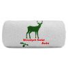 Duży ręcznik kąpielowy 70x140 z jeleniem i Twoim imieniem, prezent na święta