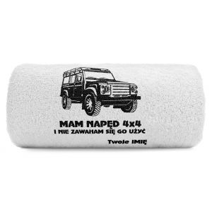 Mały ręcznik do rąk off-road 4x4 50x100 Land Rover Defender