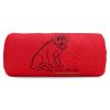 Psi Ręcznik 100x50 z haftem - Bernardyn + Imię psa