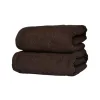 Duży ręcznik kąpielowy FROTTE 140x70 czekolada