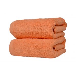Duży ręcznik kąpielowy FROTTE 140x70 pomarańcz